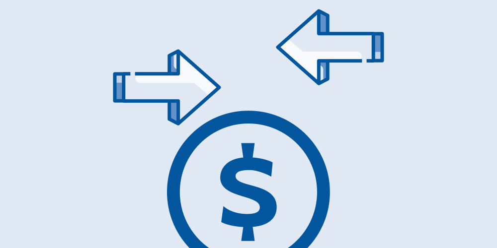 Illustration of a cross sell