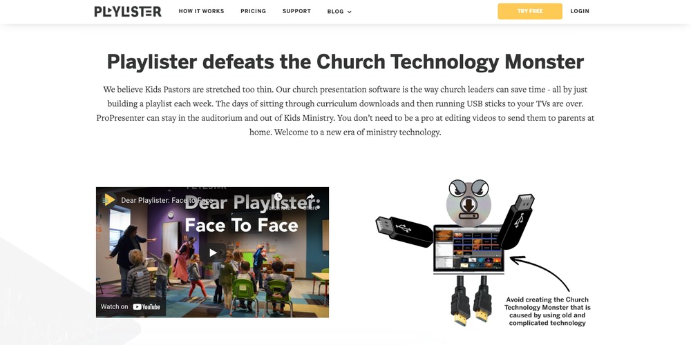 Playlister Church Software