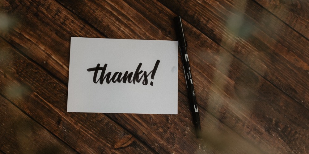 Say thank you to have a perfect fundraising letter