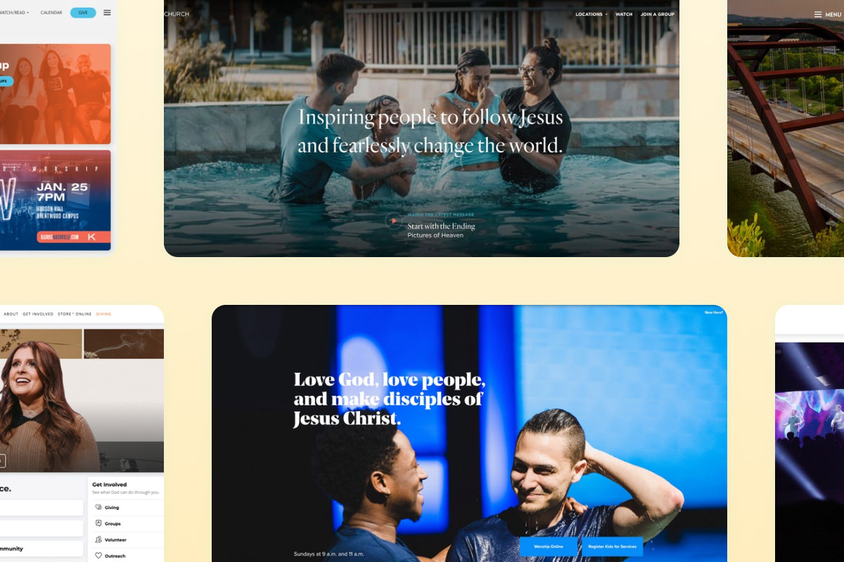 Best church websites