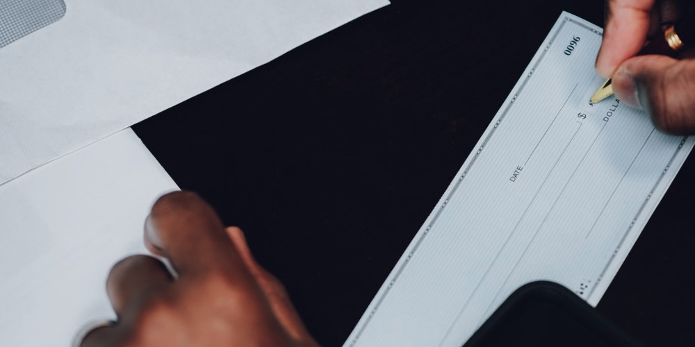 Donation scams involving fake check scams