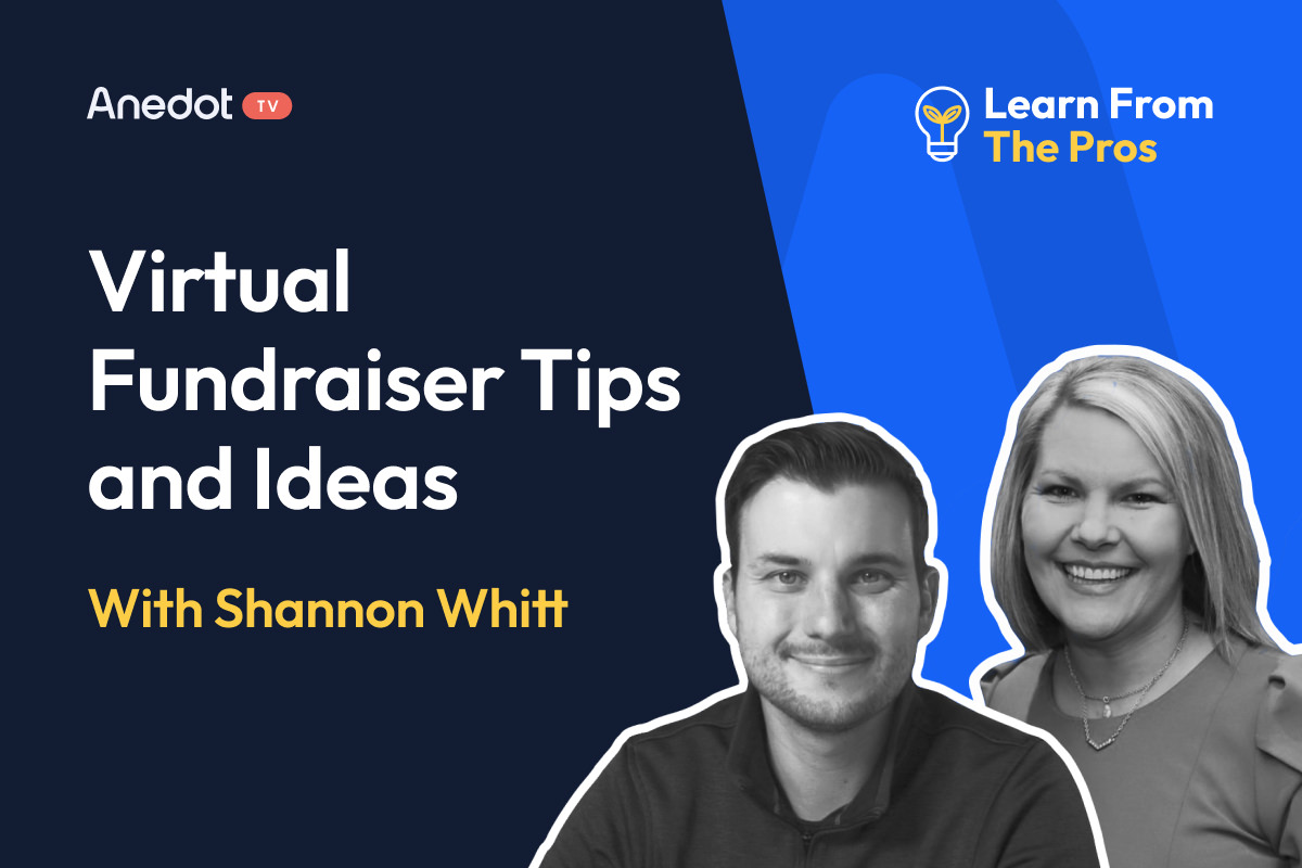 Virtual fundraiser