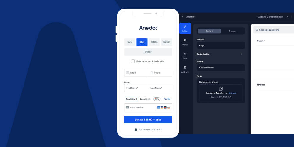 Ministry software: fundraising software