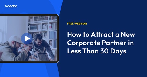 How to Attract a New Corporate Partner in Less Than 30 Days