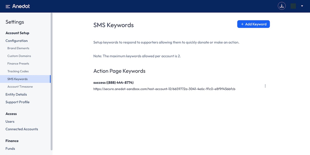 Anedot Offers Text to Give For Churches