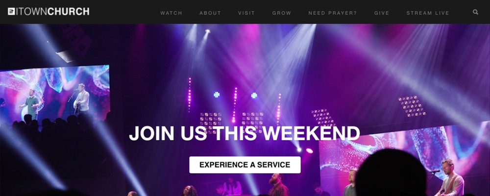 Best church websites - iTown Church