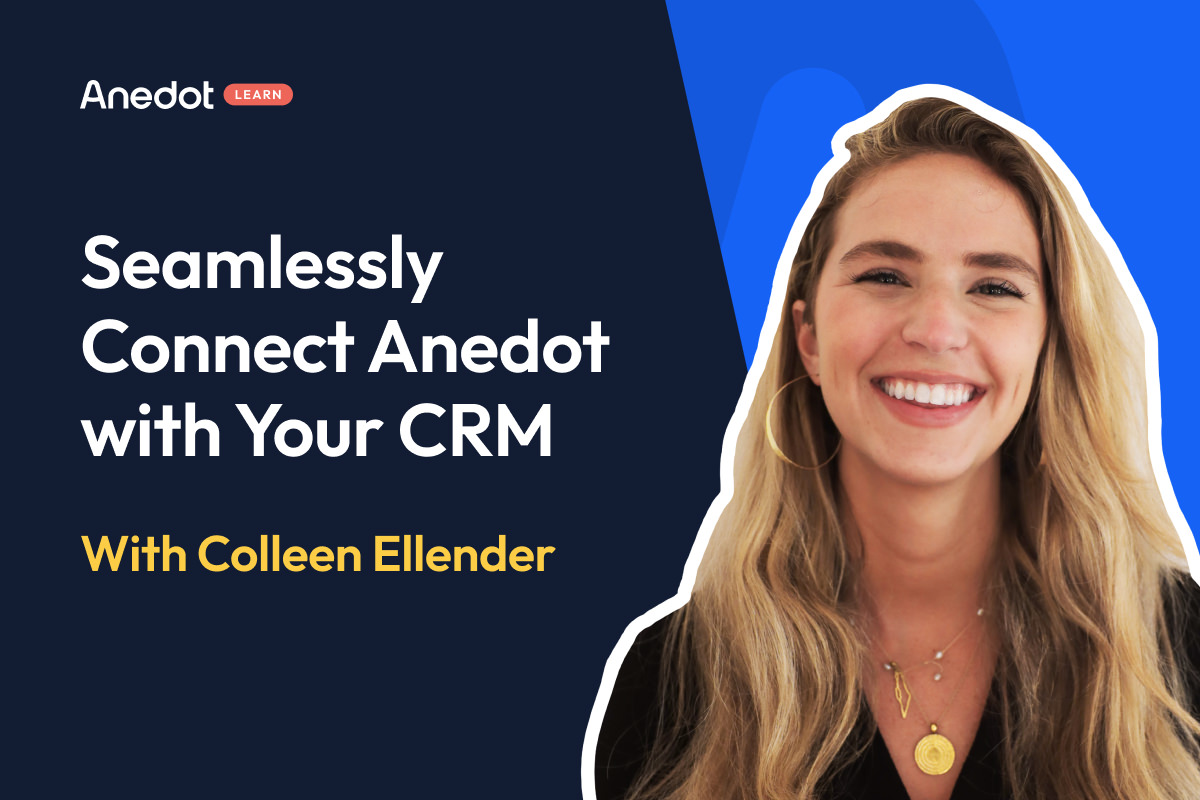 Anedot Learn: Seamlessly Connect Anedot with Your CRM