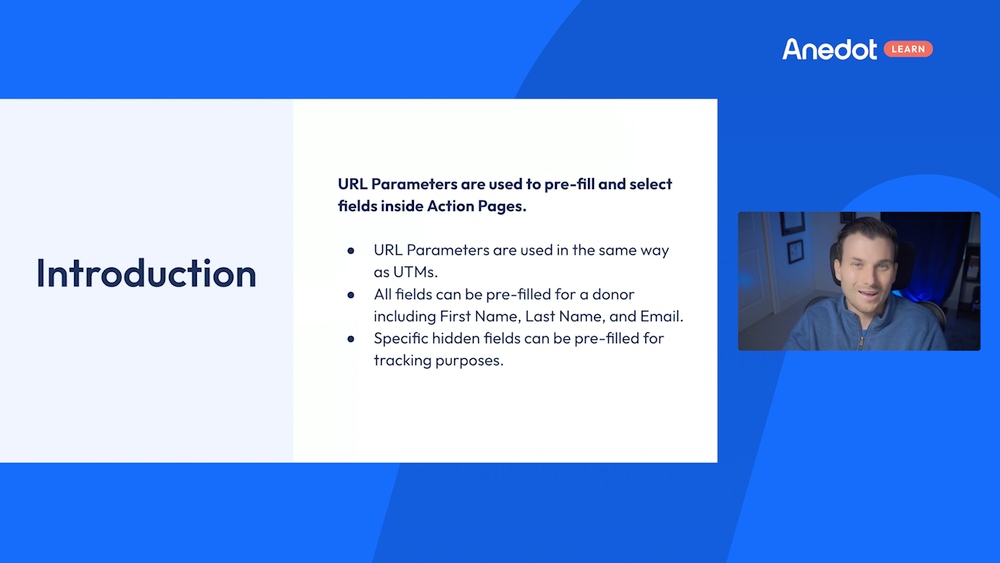 What are URL parameters?